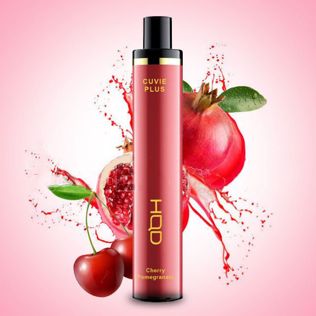 Hqd Cuvie Plus Cherry Pomegranate Nicotine Disposable Pod Vape