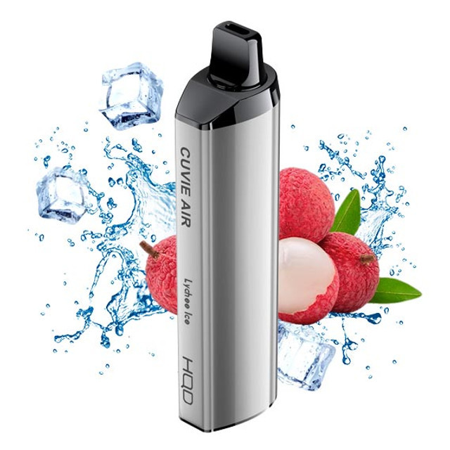 HQD Cuvie Air 4000 Lychee Ice 5 Nicotine Disposable Pod Vape