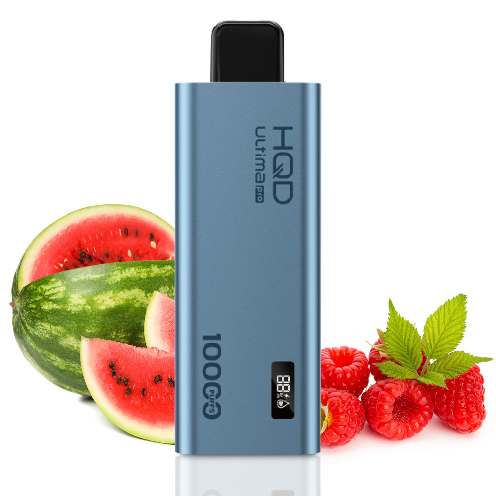 Hqd Ultima Pro Raspberry Watermelon Nicotine Disposable Pod Vape