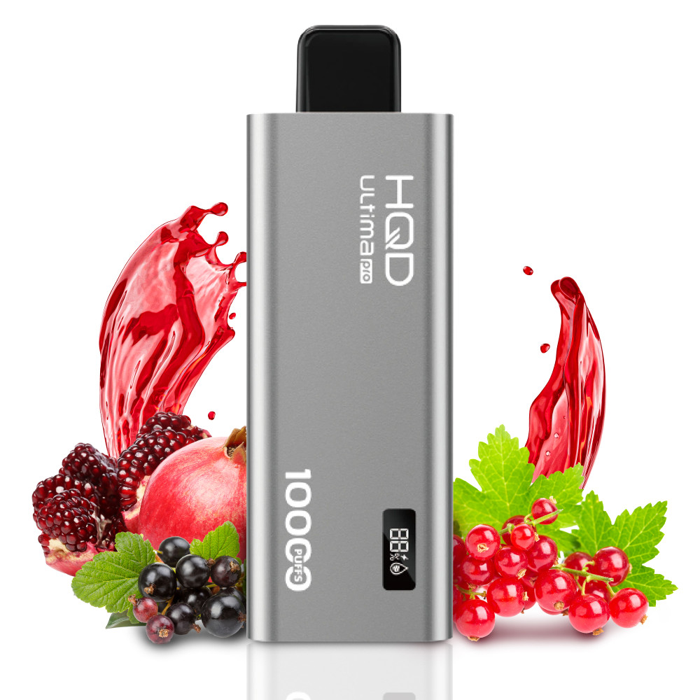 HQD Ultima Pro 10000 Grenadine With Currants 5 Nicotine Disposable