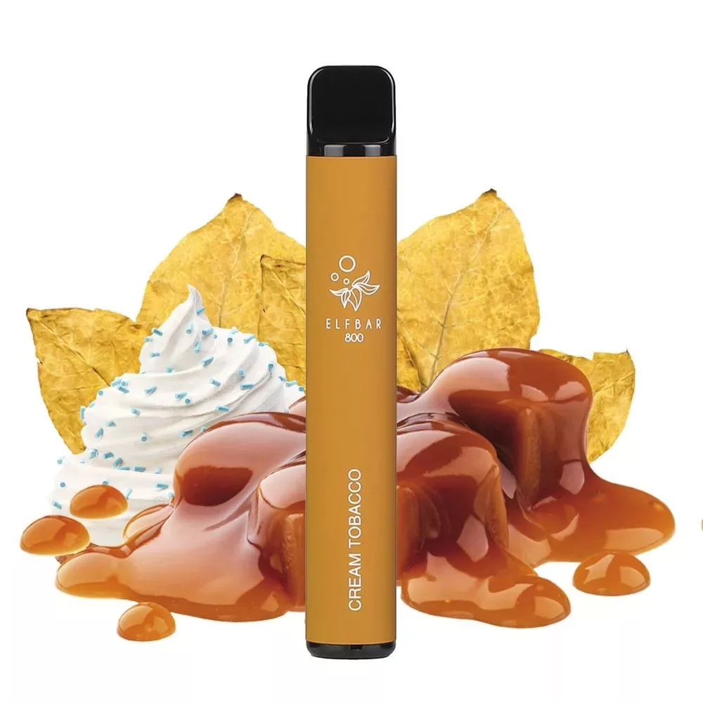 ELF BAR 800 - Cream Tobacco 0%
