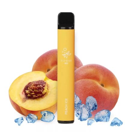 ELF BAR 800 - Peach Ice 0% - Nicotine Free Disposable Vape