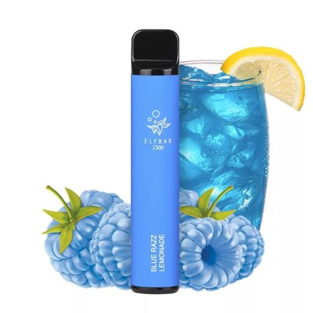ELF BAR 1500 - Blue Razz Lemonade 5% Nicotine Disposable Vape