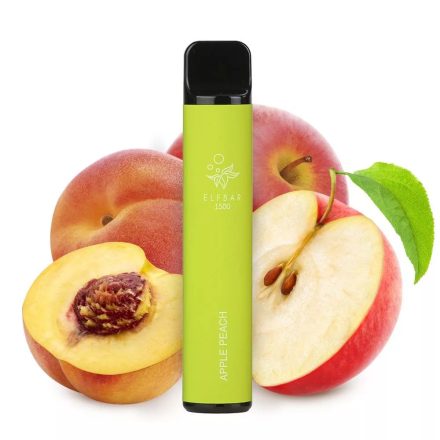 ELF BAR 1500 - Apple peach 5% Nicotine Disposable Vape