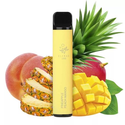 ELF BAR 1500 - Pineapple Peach Mango 2% Nicotine Disposable Vape