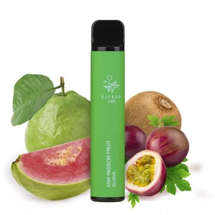 ELF BAR 1500 - Kiwi Passion Fruit Guava 2% Nicotine Disposable Vape