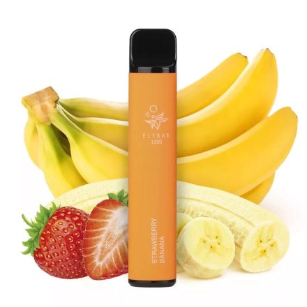 ELF BAR 1500 - Strawberry Banana 2% Nicotine Disposable Vape
