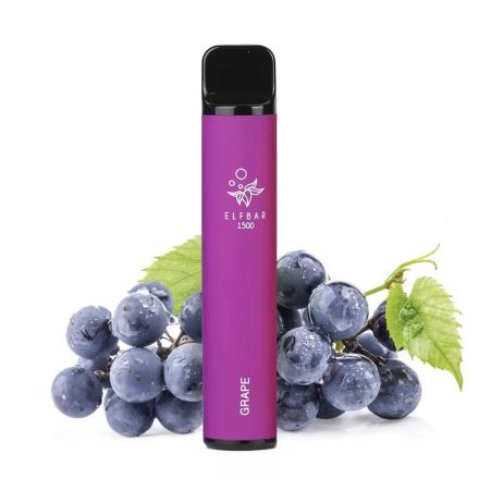 ELF BAR 1500 - Grape 2% Nicotine Disposable Vape