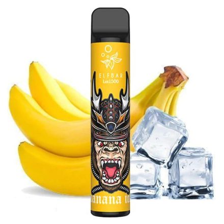ELF BAR 1500 Lux - Banana Ice 5% Nicotine Disposable Vape