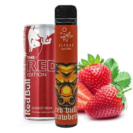 ELF BAR 1500 Lux - Strawberry Energy 5% Nicotine Disposable Vape