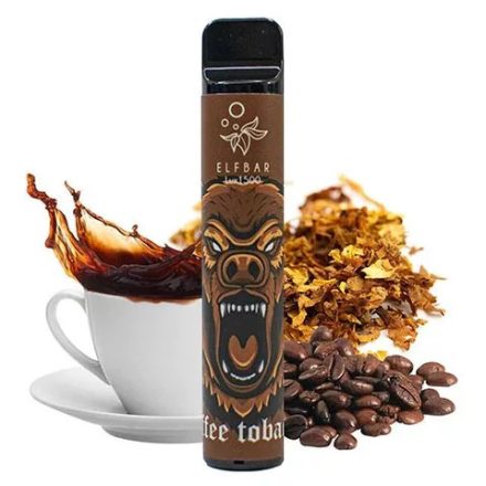 ELF BAR 1500 Lux - Coffee Tobacco 2% Nicotine Disposable Vape