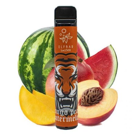 ELF BAR 1500 Lux - Mango Peach Watermelon 2% Nicotine Disposable Vape
