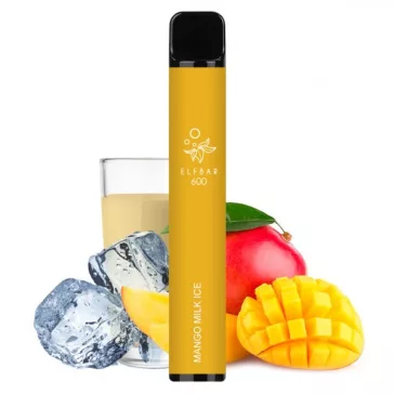 ELF BAR 600 - Mango Milk Ice 2% Nicotine Disposable Vape