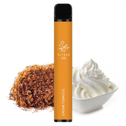 ELF BAR 600 - Cream Tobacco 2% Nicotine Disposable Vape