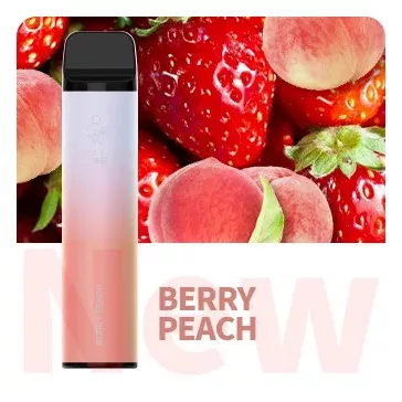 ELF BAR 3600 - Berry Peach 5% Nicotine Disposable Vape - Rechargeable