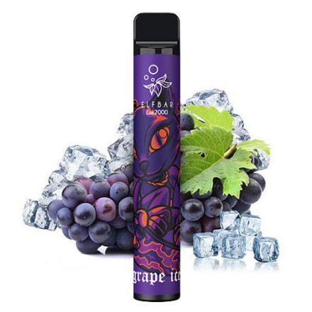 ELF BAR 2000 Lux - Grape Ice 5% Nicotine Disposable Vape
