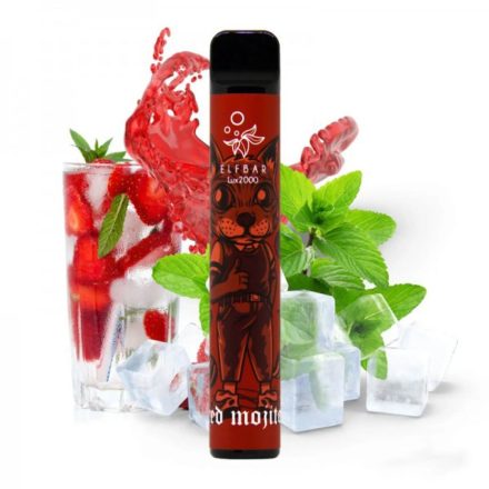 ELF BAR 2000 Lux - Red Mojito 5% Nicotine Disposable Vape