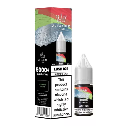 Al Fakher Lush Ice 20mg Nic Salt E-Liquid 10ml bottle