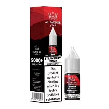Al Fakher Strawberry Punch 20mg Nic Salt E-Liquid 10ml bottle
