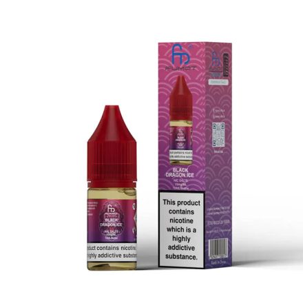 Fumot RandM Tornado Black Dragon Ice 20mg Nic Salt E-Liquid 10ml bottle