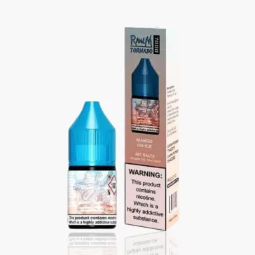 Fumot RandM Tornado Mango On Ice 20mg Nic Salt E-Liquid 10ml bottle