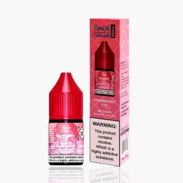 Fumot RandM Tornado - Strawberry Ice 20mg Nic Salt E-Liquid 10ml bottle