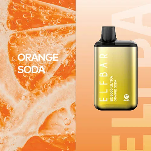 ELF BAR BC5000 Ultra - Orange Soda 5% Nicotine Disposable Vape