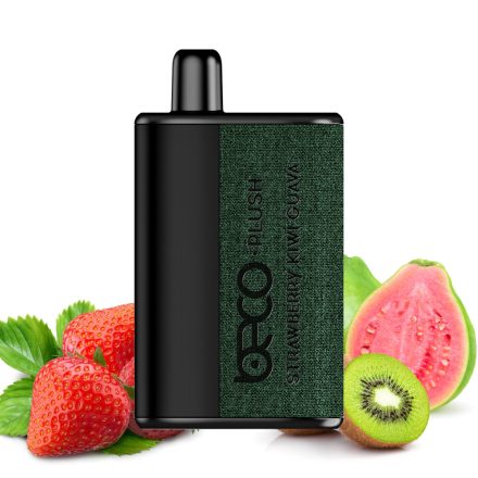 Beco Plush 8000 - Strawberry Kiwi Guava 2% Nicotine Disposable Pod Vape