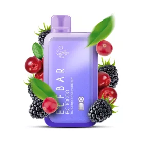 ELF BAR BC10000 - Blackberry Cranberry 5% Nicotine Disposable Vape - Rechargeable