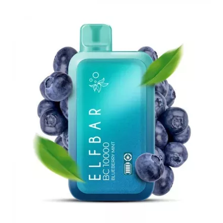 ELF BAR BC10000 - Blueberry Mint 5% Nicotine Disposable Vape