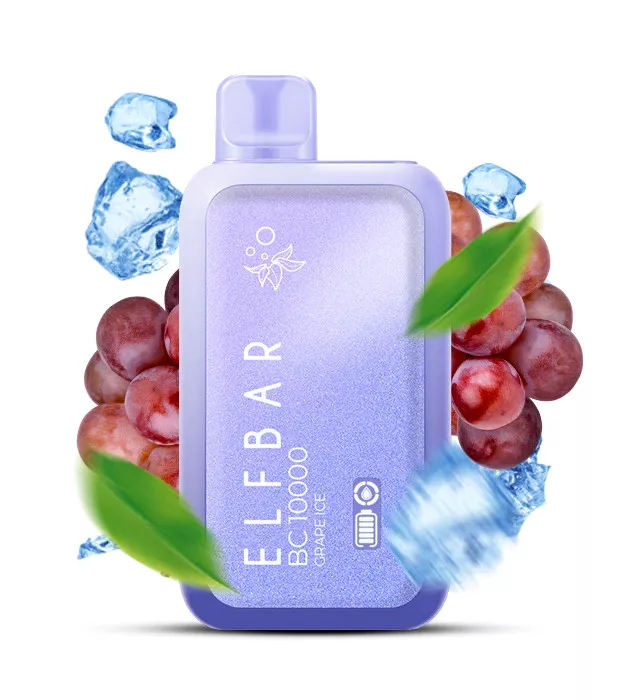 ELF BAR BC10000 - Grape Ice 5% Nicotine Disposable Vape
