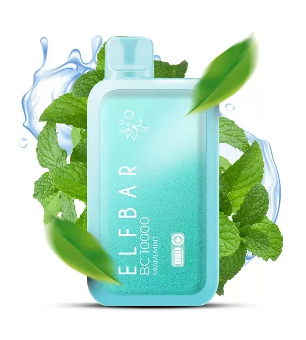 ELF BAR BC10000 - Miami Mint 5% Nicotine Disposable Vape