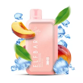 ELF BAR BC10000 - Peach Ice 5% Nicotine Disposable Vape - Rechargeable