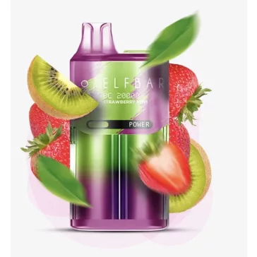 ELF BAR BC20000 - Strawberry Kiwi 5% Nicotine Disposable Vape - Rechargeable