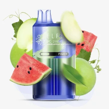 ELF BAR BC20000 - Sour Apple Watermelon 5% Nicotine Disposable Vape - Rechargeable