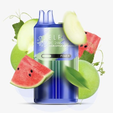 ELF BAR BC20000 - Sour Apple Watermelon 5% Nicotine Disposable Vape - Rechargeable