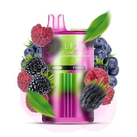 ELF BAR BC20000 - Wild Berries Crawler 5% Nicotine Disposable Vape - Rechargeable