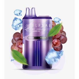 ELF BAR BC20000 - Grape Ice 5% Nicotine Disposable Vape - Rechargeable