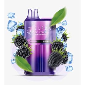 ELF BAR BC20000 - Blackberry Ice 5% Nicotine Disposable Vape - Rechargeable