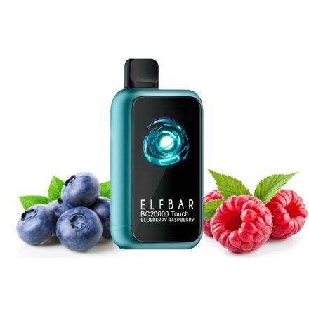 ELF BAR BC20000 Touch - Blueberry Raspberry 5% Nicotine Disposable Vape - Rechargeable