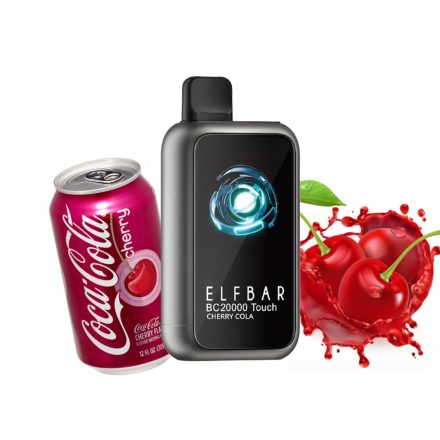 ELF BAR BC20000 Touch - Cherry Cola 5% Nicotine Disposable Vape - Rechargeable