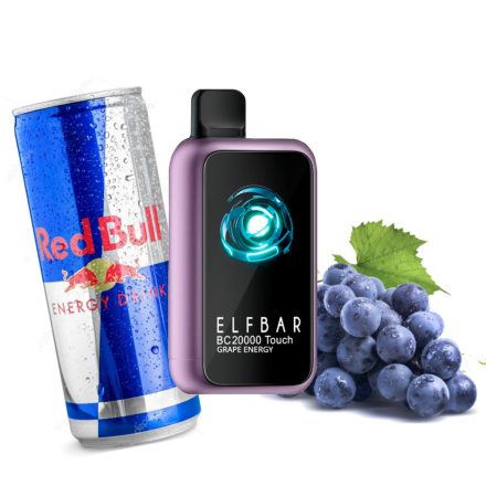 ELF BAR BC20000 Touch - Grape Energy 5% Nicotine Disposable Vape - Rechargeable