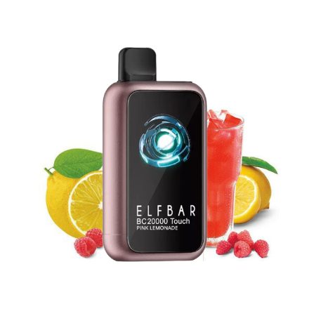 ELF BAR BC20000 Touch - Pink Lemonade 5% Nicotine Disposable Vape - Rechargeable