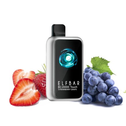 ELF BAR BC20000 Touch - Strawberry Grape 5% Nicotine Disposable Vape - Rechargeable