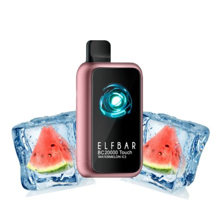 ELF BAR BC20000 Touch - Watermelon Ice 5% Nicotine Disposable Vape - Rechargeable