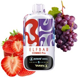 ELF BAR Combo 30000 Strawberry & Grape Disposable Vape  