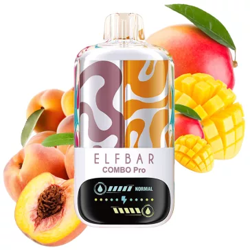 ELF BAR Combo 30000 Peach & Triple Mango Disposable Vape  
