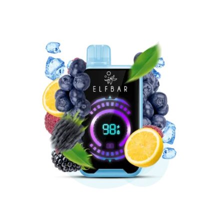 ELF BAR FS18000 - Blueberry Razz Lemon 5% Nicotine Disposable Vape - Rechargeable