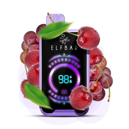 ELF BAR FS18000 - Grape Cherry 5% Nicotine Disposable Vape - Rechargeable