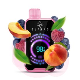 ELF BAR FS18000 - Peach Berry 5% Nicotine Disposable Vape - Rechargeable